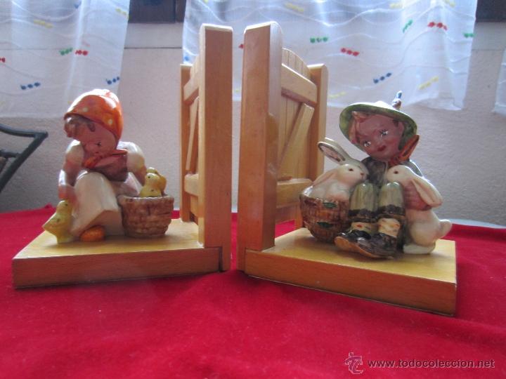 Vintage: aguanta libros - Foto 1