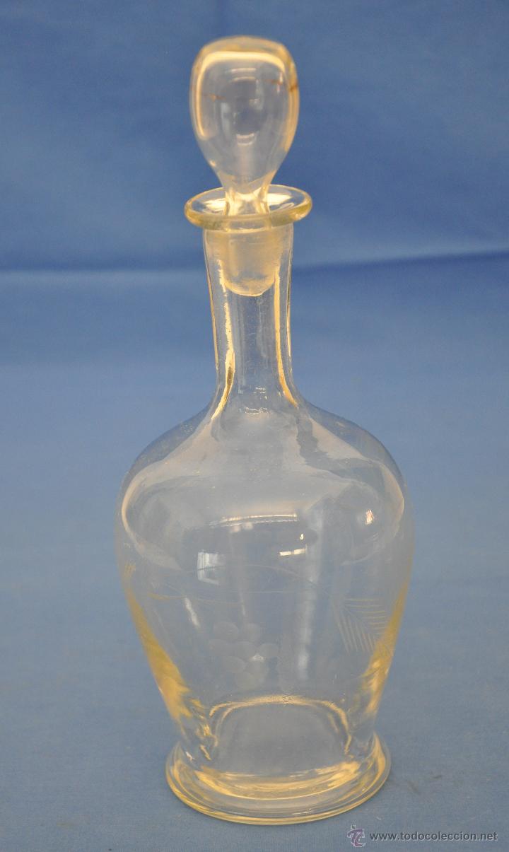 Vintage: Juego de botella y 5 vasos. - Foto 3