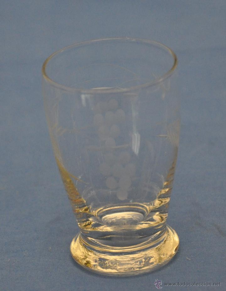 Vintage: Juego de botella y 5 vasos. - Foto 7