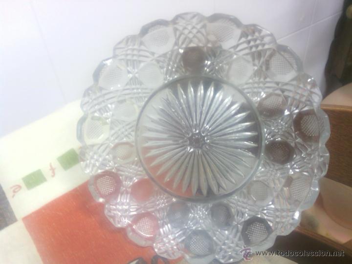 Vintage: antiguo platito de cristal. - Foto 1