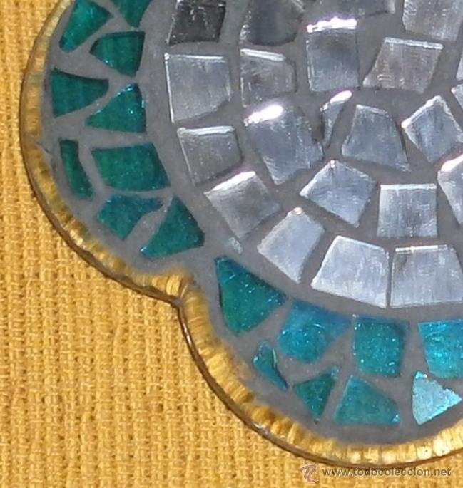Vintage: Complemento decorativo de cristal con decoraci&oacute;n incrustada - Foto 2