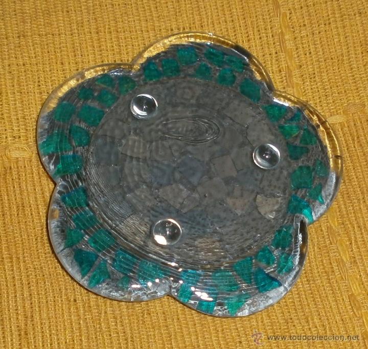 Vintage: Complemento decorativo de cristal con decoraci&oacute;n incrustada - Foto 3