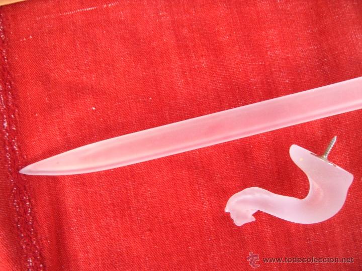 Vintage: ESPADA DE CRISTAL CON CAJA - Foto 7