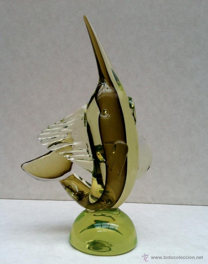 Vintage: XL PEZ ESPADA MURANO - Foto 2