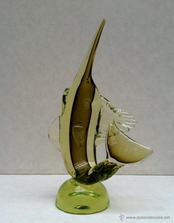 Vintage: XL PEZ ESPADA MURANO - Foto 4