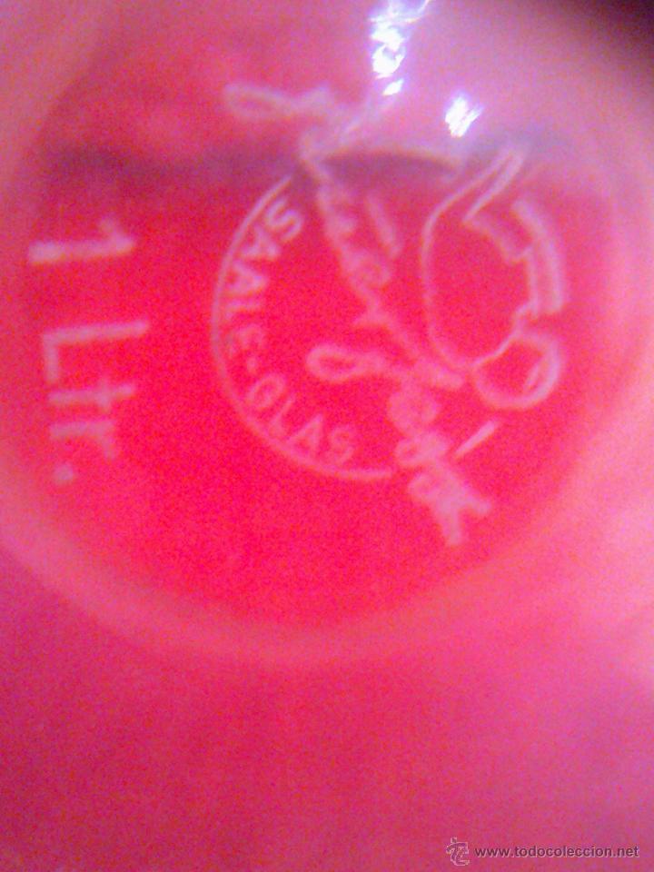 Vintage: ANTIGUA TETERA DE CRISTAL - Foto 3