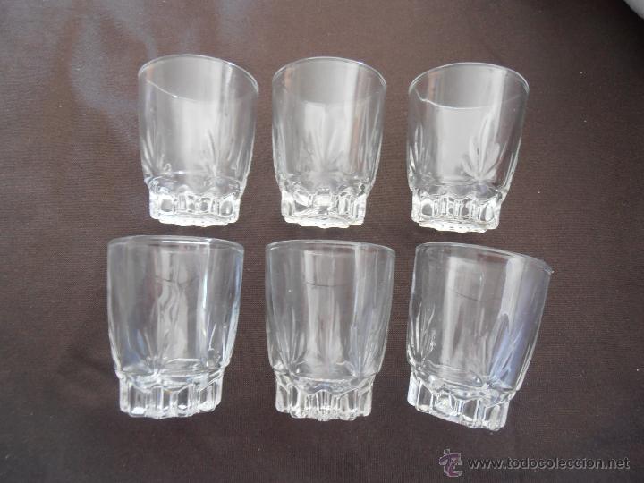 Vintage: 6 VASOS CHUPITOS - Foto 4