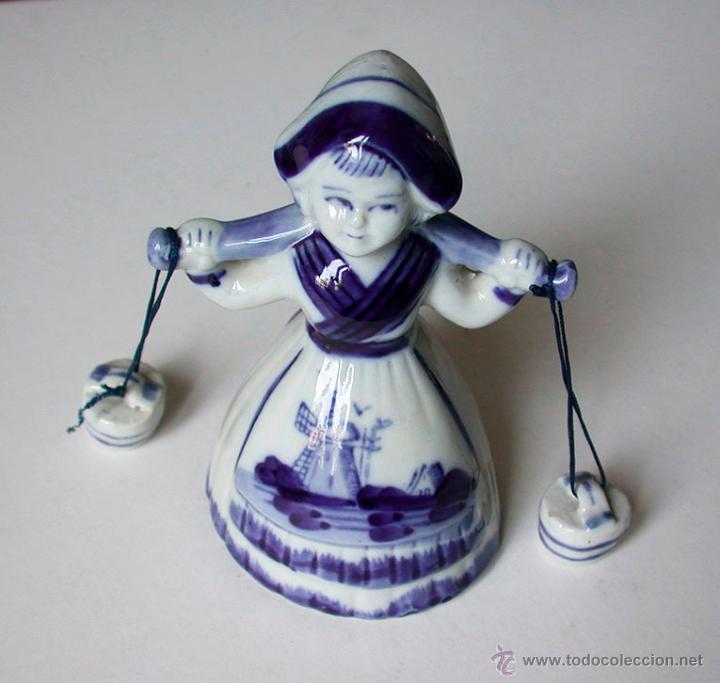 Vintage: FIGURA DE PORCELANA DE ORIGEN HOLAND&Eacute;S