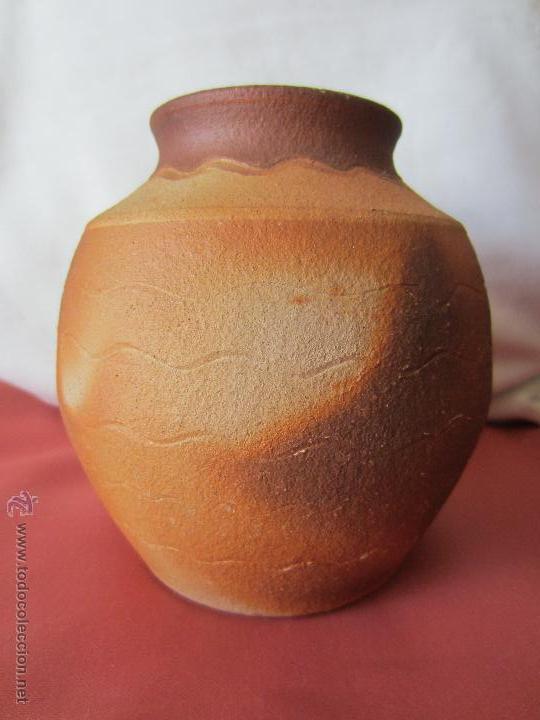 Vintage: Bonita vasija Cer&aacute;mica de Bu&ntilde;o( Galicia)