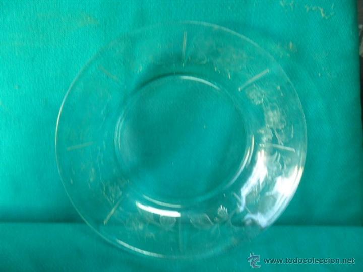 Vintage: ensaladera de cristal - Foto 1