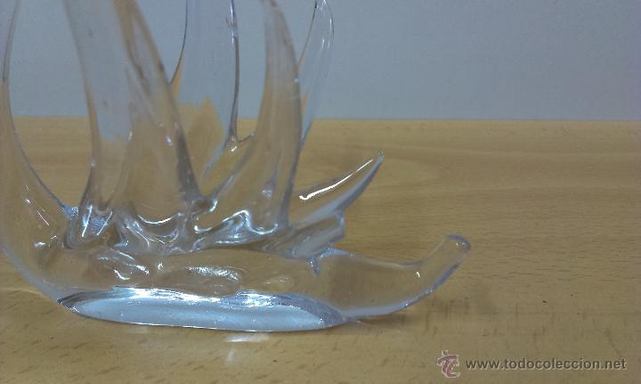 Vintage: DOS CISNES CRISTAL DE MURANO - Foto 8