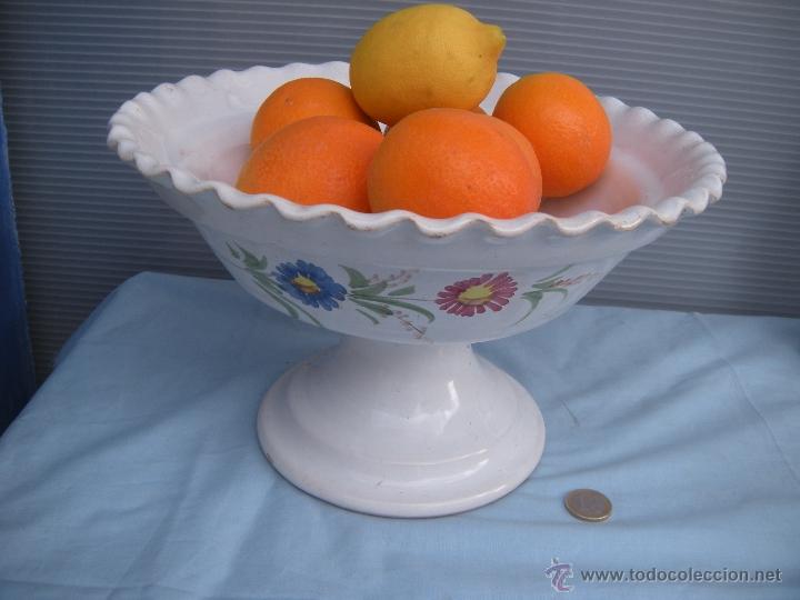 Vintage: BONITO FRUTERO DE CER&Aacute;MICA Y PINTADO A MANO R.H.