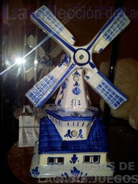 Vintage: MOLINO HOLANDES. PORCELANA SELLADA HOLANDA. CERAMICA.