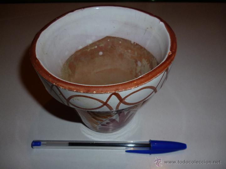 Vintage: MACETA CER&Aacute;MICA