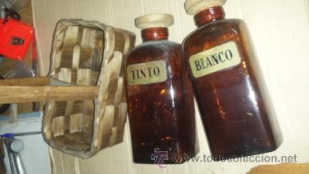Vintage: CESTA BOTELLAS A&Ntilde;OS 70 - Foto 2