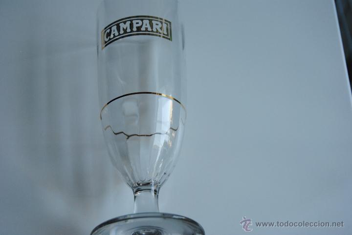 Vintage: COPA DE CRISTAL CAMPARI - Foto 1