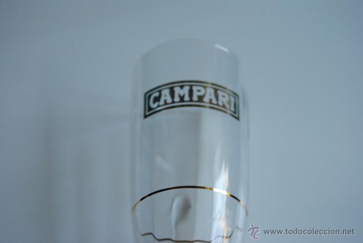 Vintage: COPA DE CRISTAL CAMPARI - Foto 2