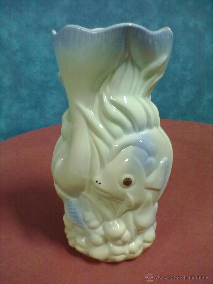 Vintage: JARRON FLORERO PORCELANA SIN MARCAS