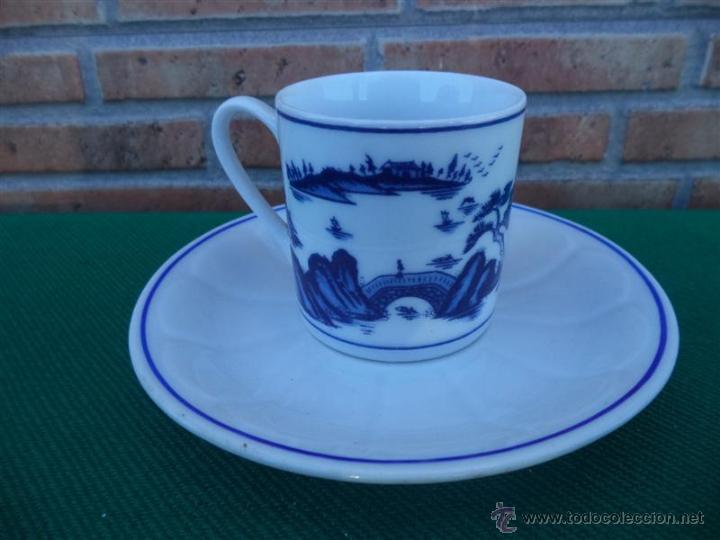 Vintage: plato y taza - Foto 1