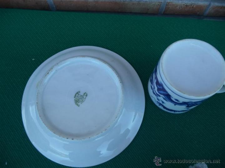 Vintage: plato y taza - Foto 2