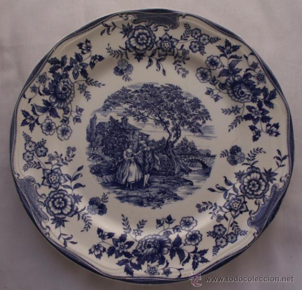 Vintage: BONITO PLATO DE 24 CM VINTAGE DE CERAMICA QUADRIFOGLIO MADE IN ITALY - MUY DECORATIVO - C3