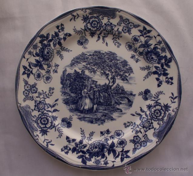 Vintage: BONITO PLATO DE 24 CM VINTAGE DE CERAMICA QUADRIFOGLIO MADE IN ITALY - MUY DECORATIVO - C5