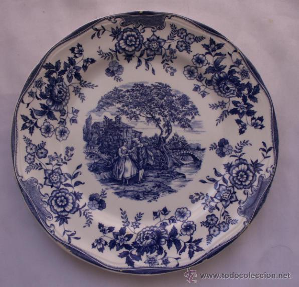 Vintage: BONITO PLATO DE 24 CM VINTAGE DE CERAMICA QUADRIFOGLIO MADE IN ITALY - MUY DECORATIVO - C8