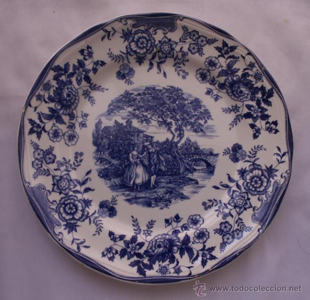Vintage: BONITO PLATO DE 24 CM VINTAGE DE CERAMICA QUADRIFOGLIO MADE IN ITALY - MUY DECORATIVO - C9