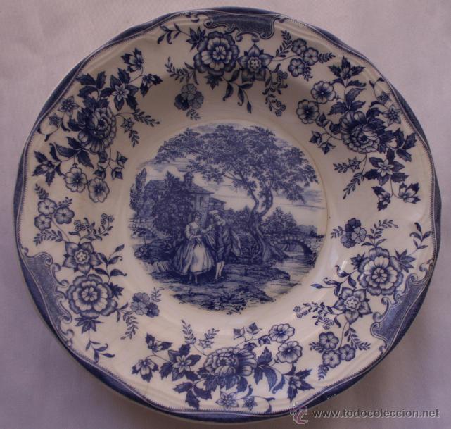Vintage: BONITO PLATO DE 24 CM VINTAGE DE CERAMICA QUADRIFOGLIO MADE IN ITALY - MUY DECORATIVO - C11