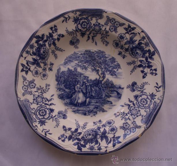 Vintage: BONITO PLATO DE 24 CM VINTAGE DE CERAMICA QUADRIFOGLIO MADE IN ITALY - MUY DECORATIVO - C12