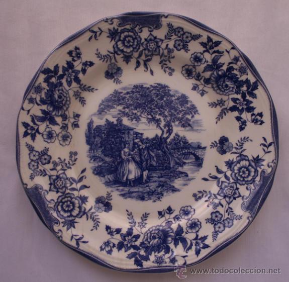 Vintage: BONITO PLATO DE 19,5 CM VINTAGE DE CERAMICA QUADRIFOGLIO MADE IN ITALY - MUY DECORATIVO - C19