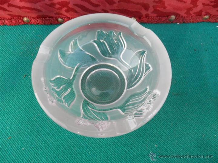 Vintage: cenicero de cristal - Foto 2