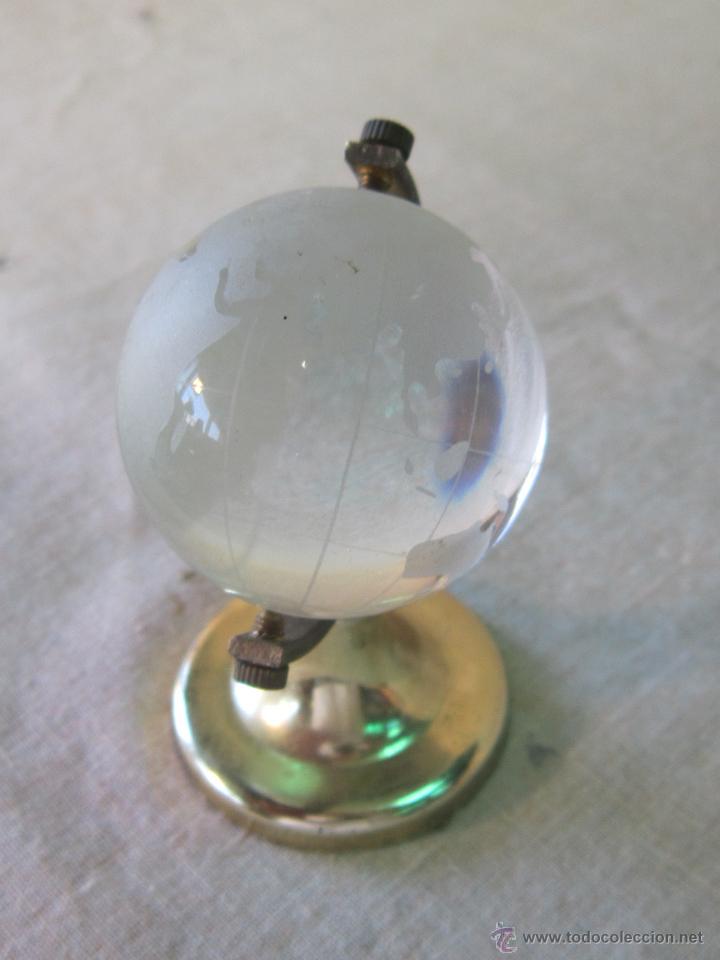 Vintage: GLOBO TERRAQUEO EN CRISTAL - Foto 2