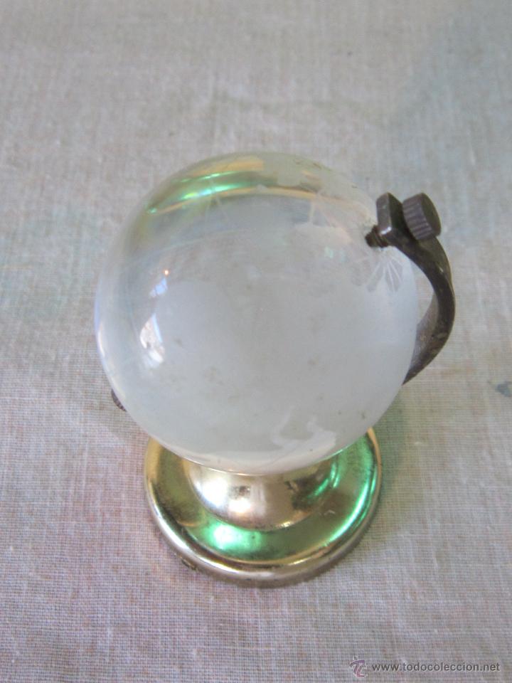 Vintage: GLOBO TERRAQUEO EN CRISTAL - Foto 5