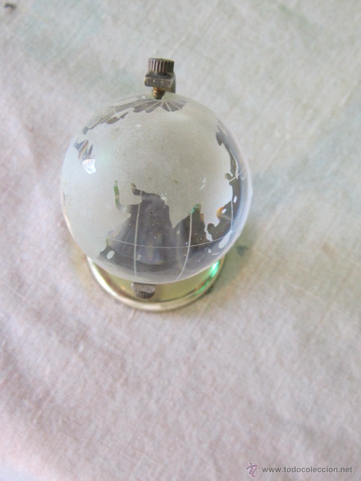 Vintage: GLOBO TERRAQUEO EN CRISTAL - Foto 8
