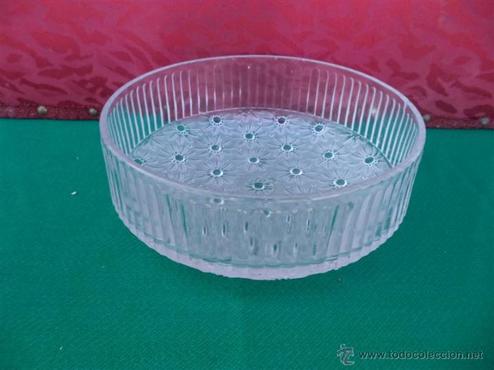 Vintage: ensaladera de cristal - Foto 1
