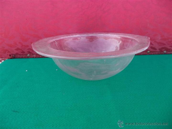 Vintage: ensaladera de cristal - Foto 2