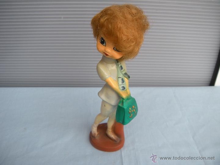 Vintage: FIGURA FEMENINA EN CER&Aacute;MICA. ELSA