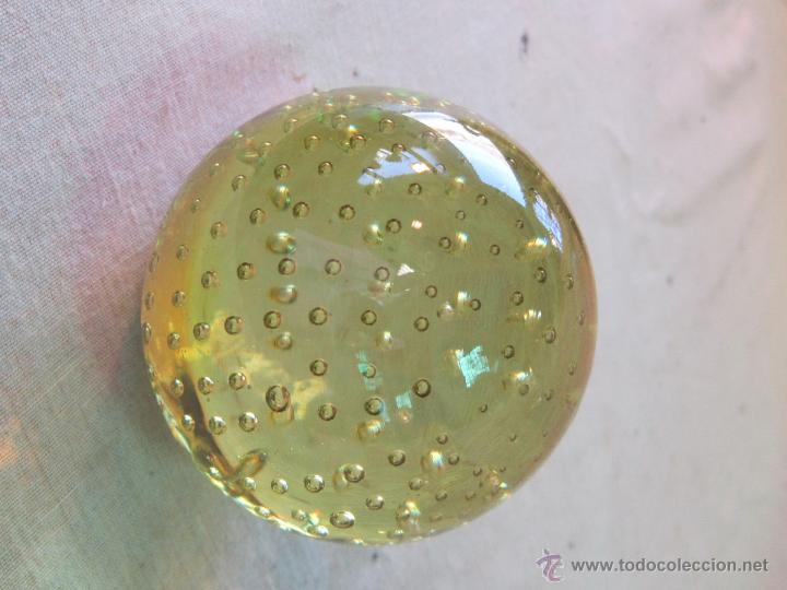 Vintage: PISAPAPELES EN CRISTAL - Foto 3