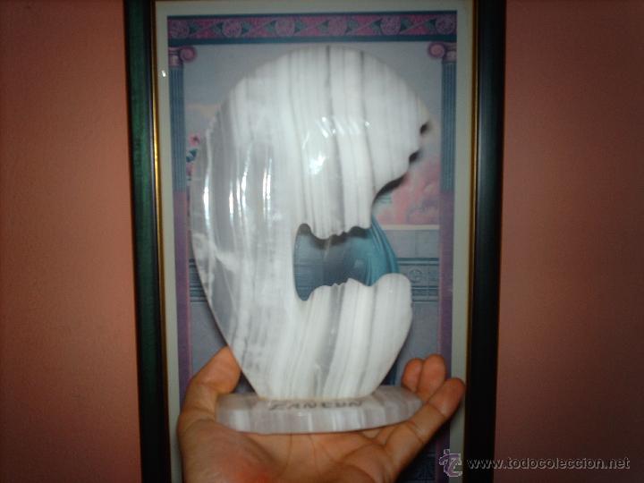 Vintage: PRECIOSA FIGURA EN ALABASTRO/MARMOL PROCEDENTE DE CANCUN PIEZA ORIGINAL A&Ntilde;OS 80