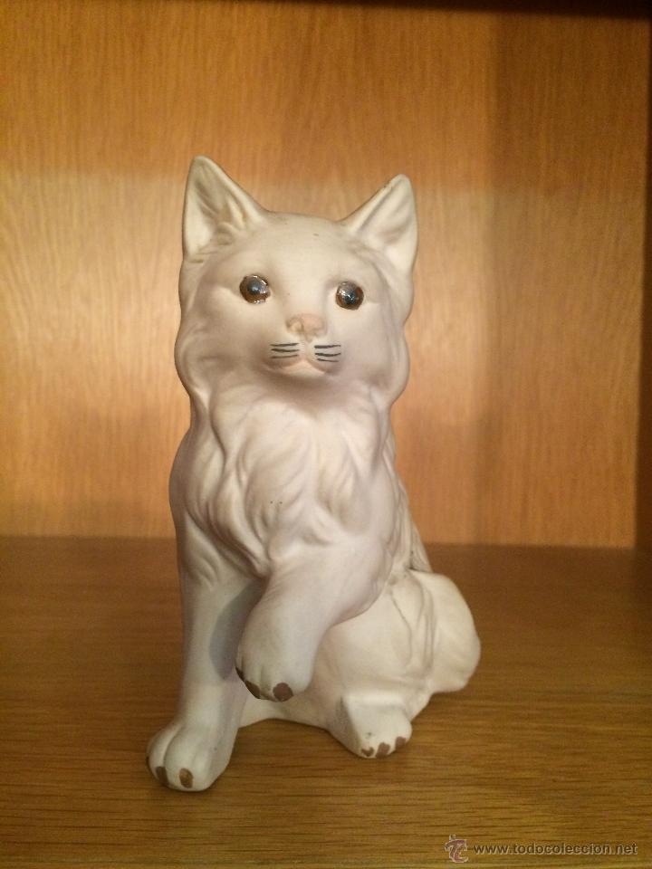 Vintage: GATO DE PORCELANA TENGRA - VALENCIA