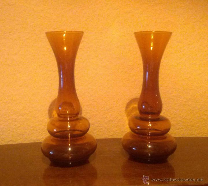 Vintage: Lote de Jarrones Ambar - Foto 3
