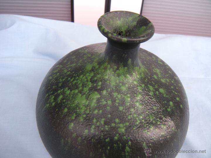 Vintage: BOTELLA CER&Aacute;MICA ESMALTADA - Foto 4