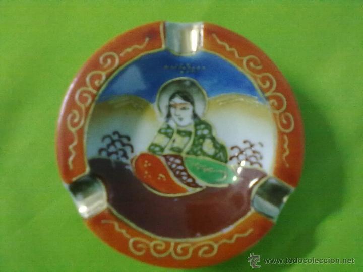 Vintage: CENICERO PORCELANA &iquest;JAPON CHINA?