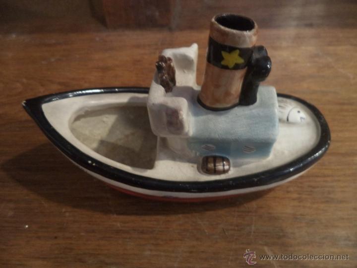 Vintage: barco de ceramica - Foto 2