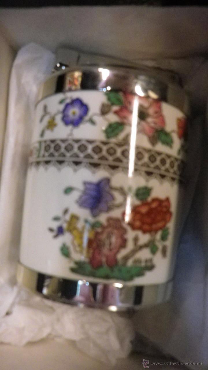 Vintage: mechero ceramica a&ntilde;os 70