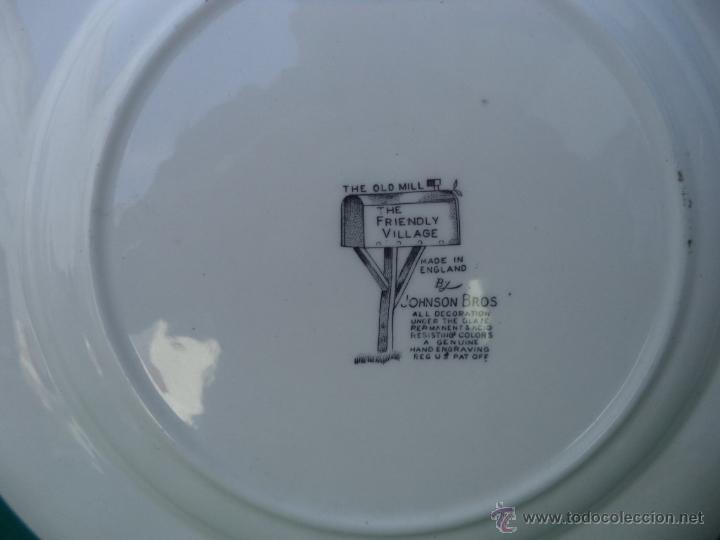 Vintage: plato ingles con dibujos - Foto 2