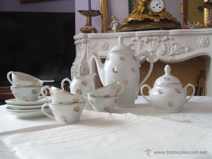 Vintage: Juego de cafe Santa Clara antiguo