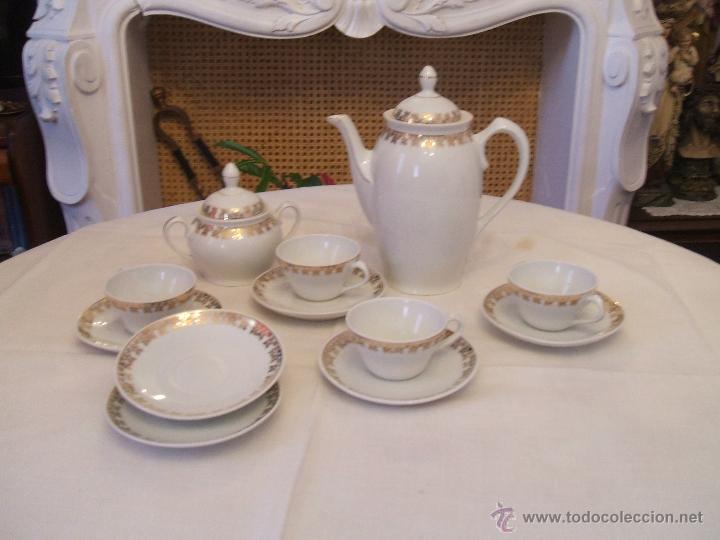 Vintage: Juego de cafe de porcelana de Santa Clara