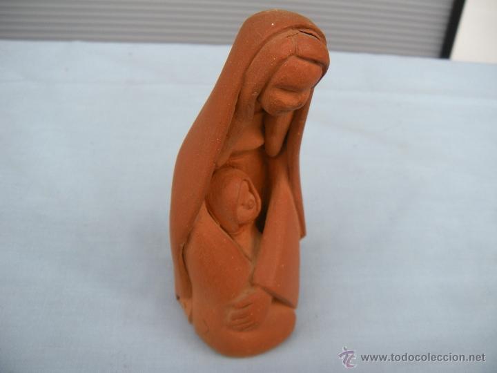Vintage: FIGURA DE TERRACOTA MATERNIDAD